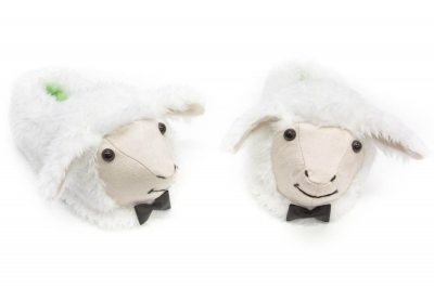 тапочки овечки,овечки,подарок,новый год, символ года,тапки,crazyfeet